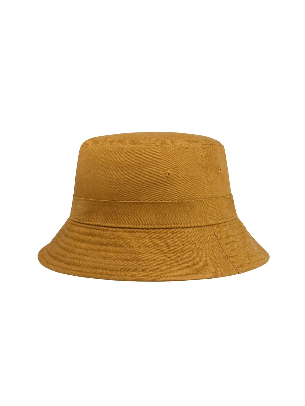Hot Summer Bucket Hat Trendy Cotton Sun Cap for Beach Golf | Mustard | Size OS